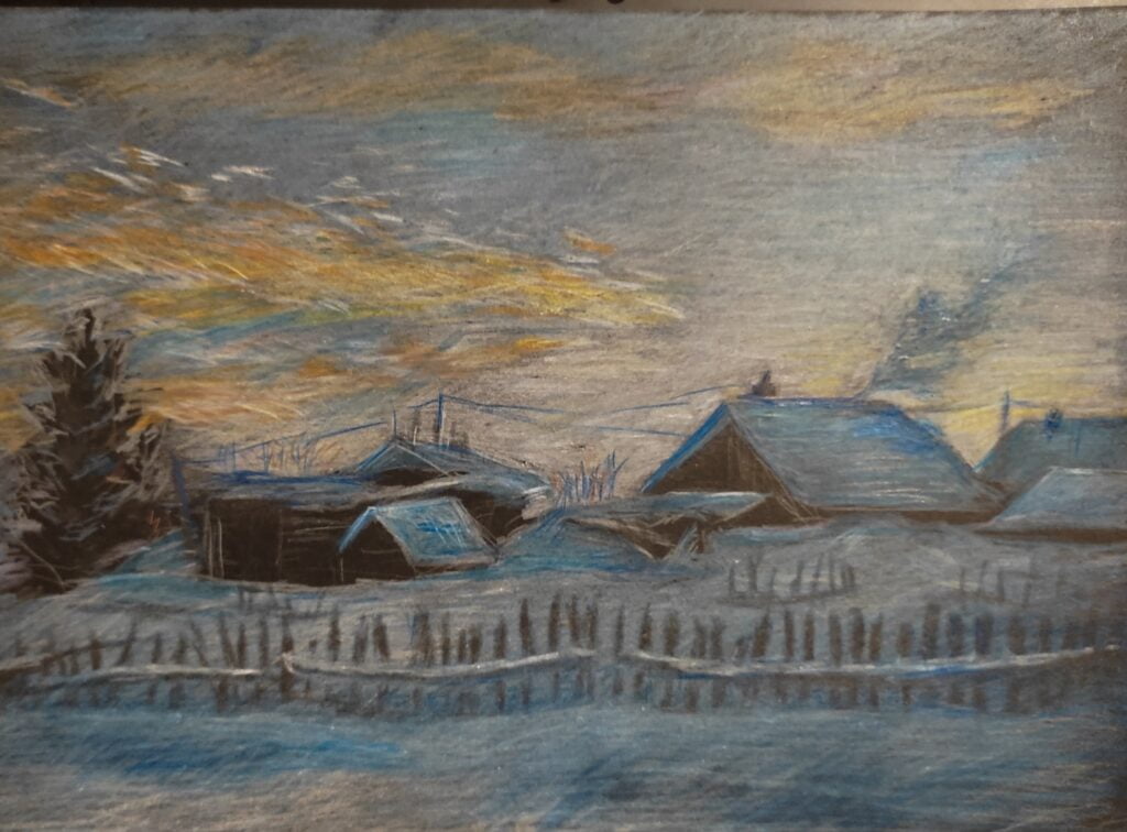 Winter village