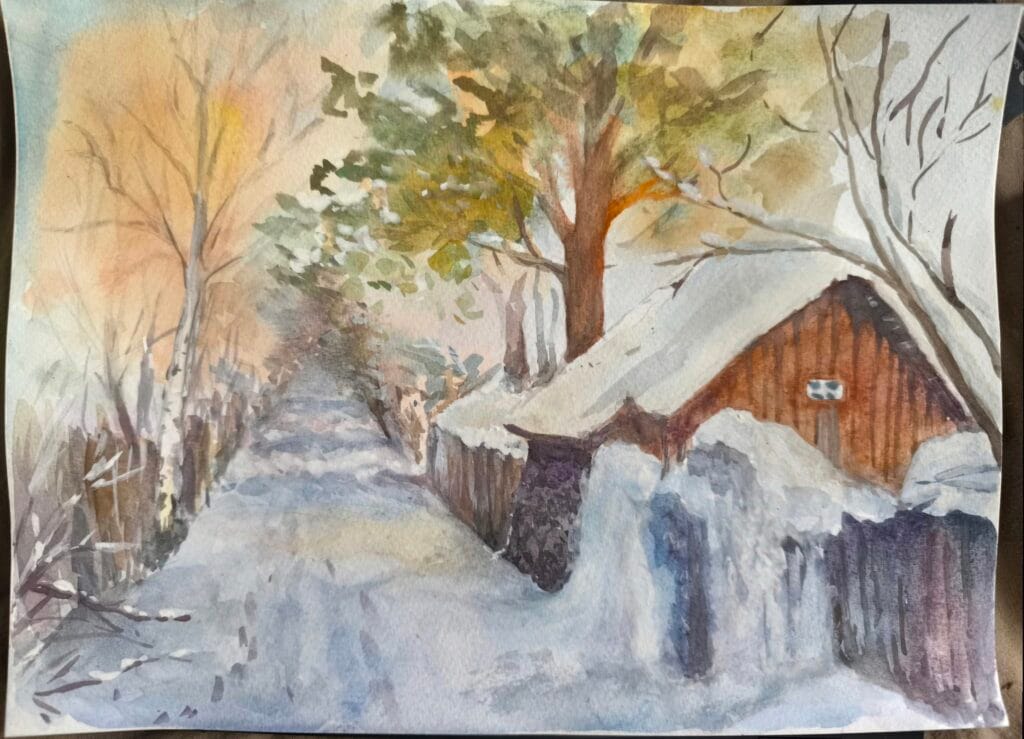 winter evening